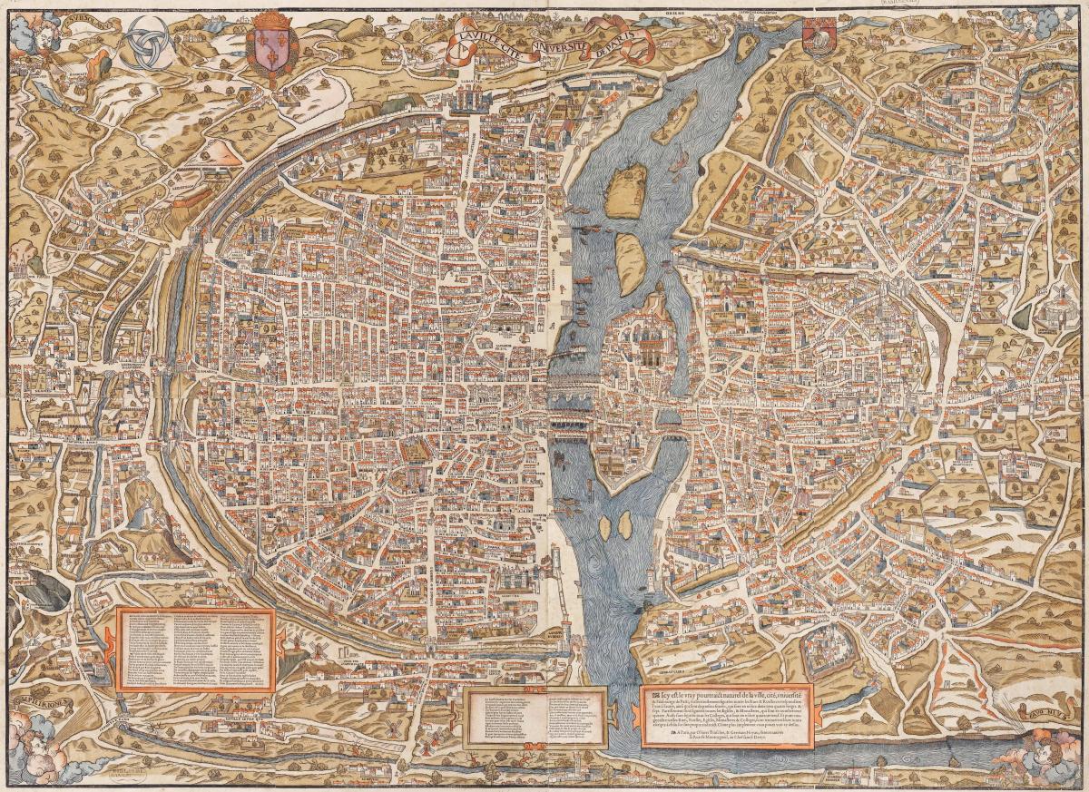 Mapa de Vell de París