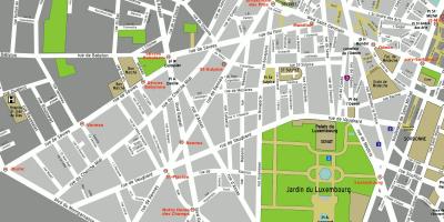 Mapa de 6 º de París