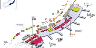 Mapa de CDG airport terminal 2C