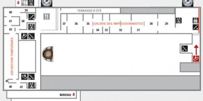 Mapa de La Musée d'Orsay Nivell 5