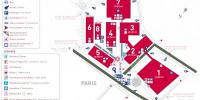 Mapa de La Paris expo