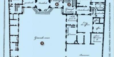 Mapa de l'Hôtel Matignon